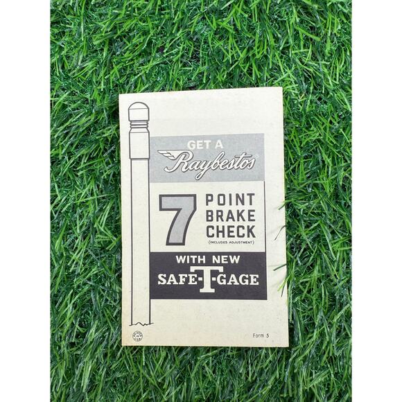 Vintage Raybestos Safe-T-Gage – Brake Lining Wear Measuring Tool - Picture 4 of 10